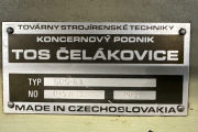 Soustruh hrotový SUS 63/2750